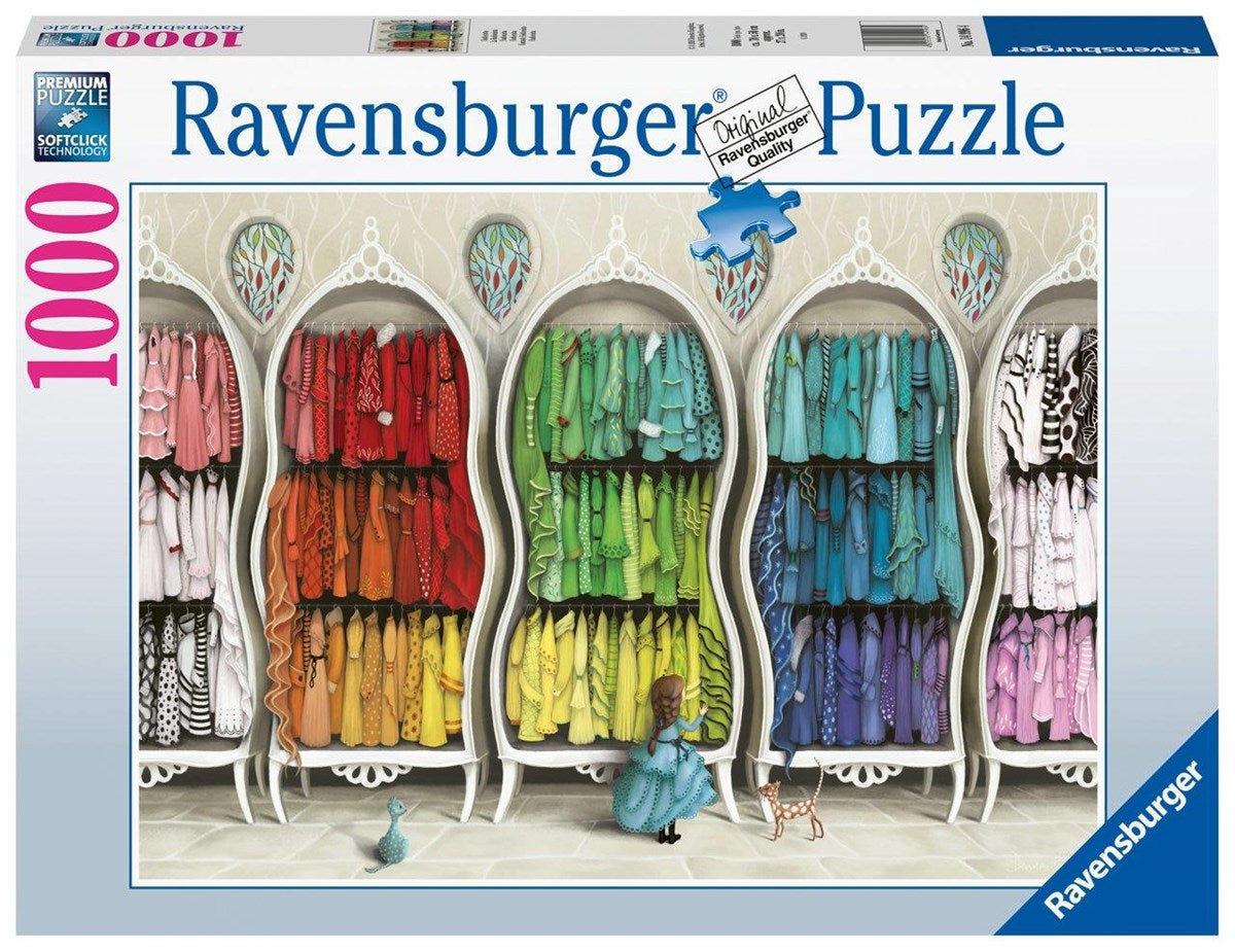 Ravensburger 1000 Parça Puzzle Renkli Giysiler 149964 | Toysall