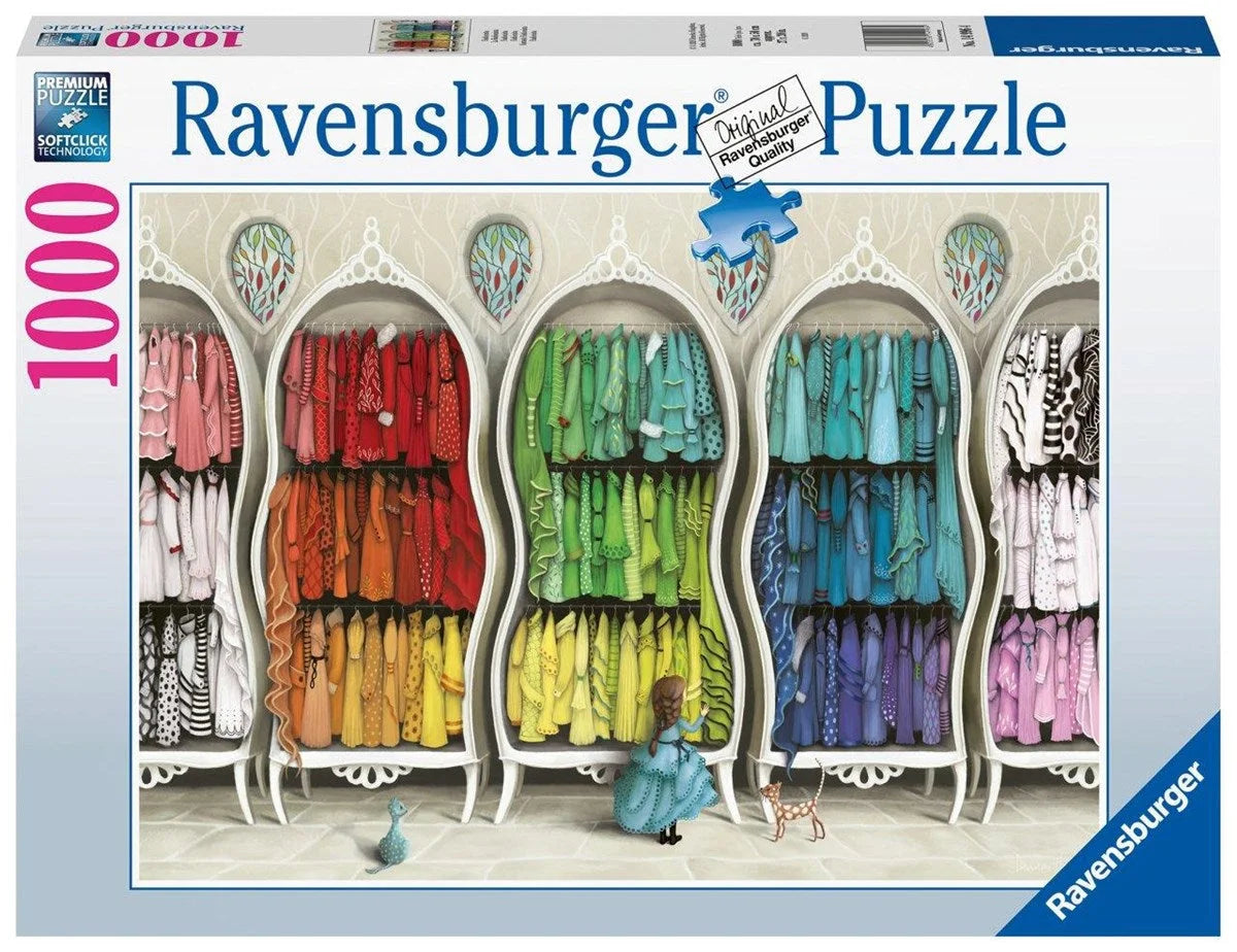 Ravensburger 1000 Parça Puzzle Renkli Giysiler 149964 | Toysall