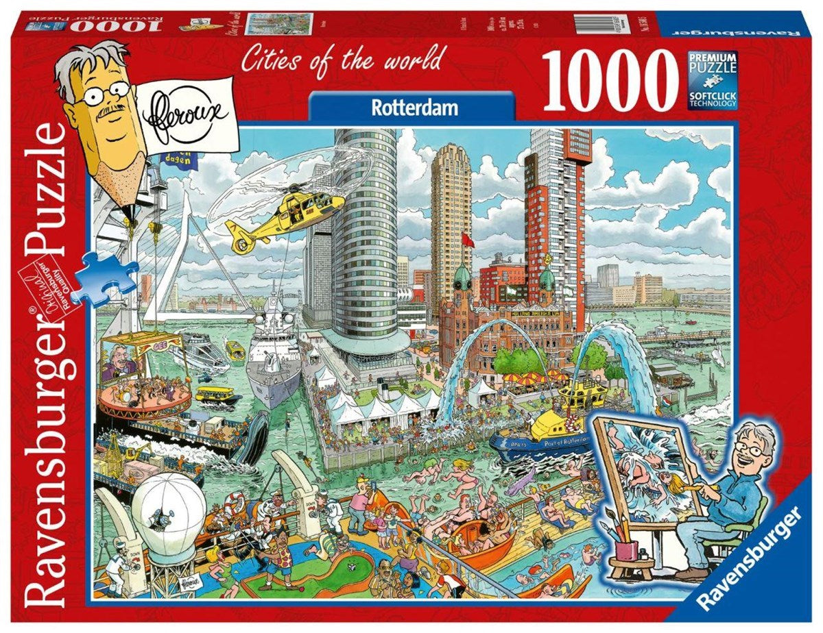 Ravensburger 1000 Parça Puzzle Rotterdam 165605 | Toysall