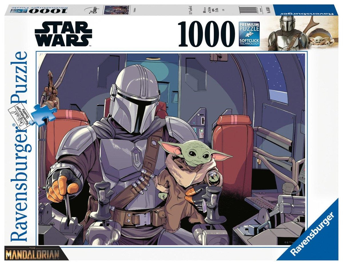 Ravensburger 1000 Parça Puzzle Star Wars Mandalorian 165650 | Toysall