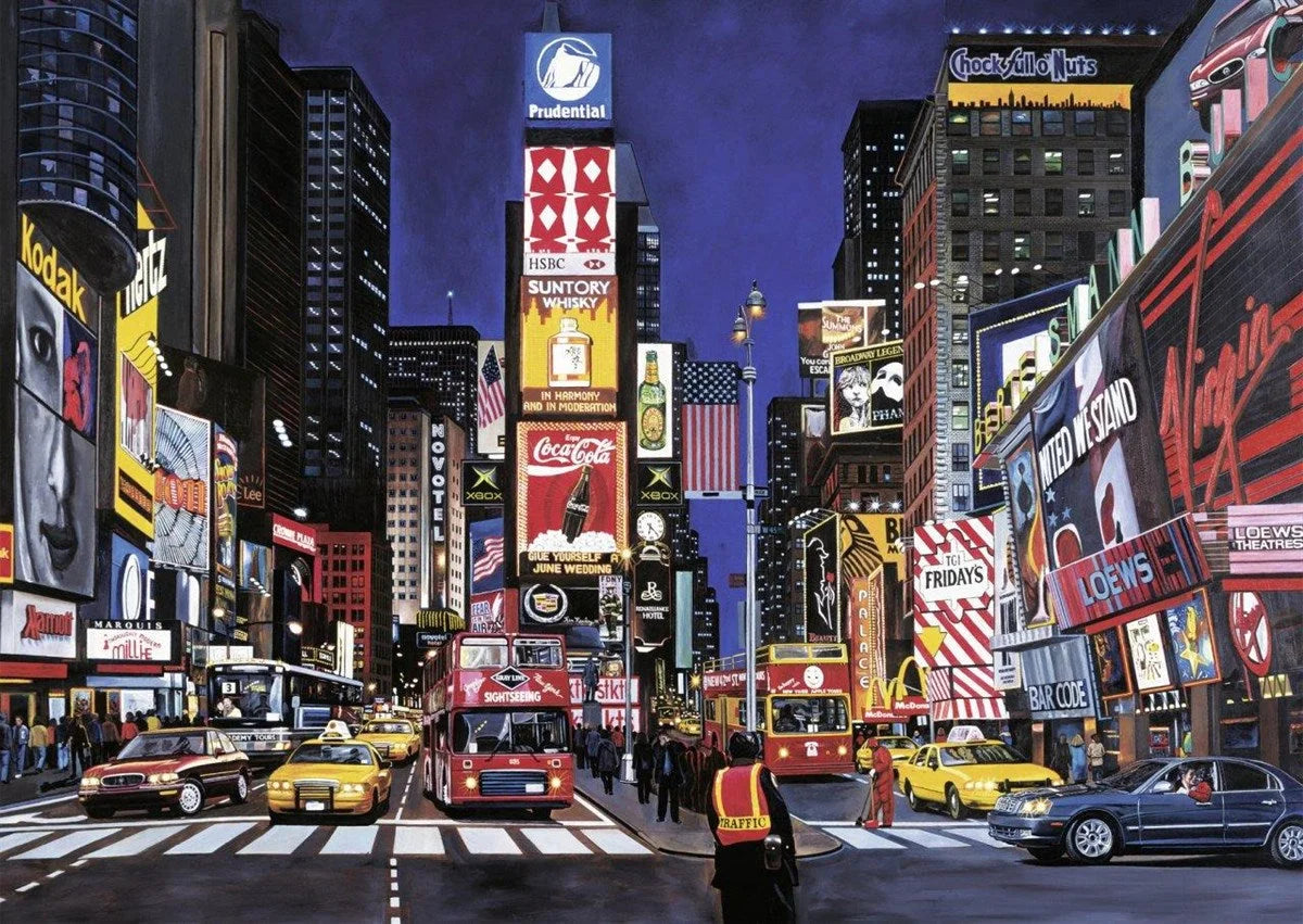 Ravensburger 1000 Parça Puzzle Times Square NYC 192083 | Toysall