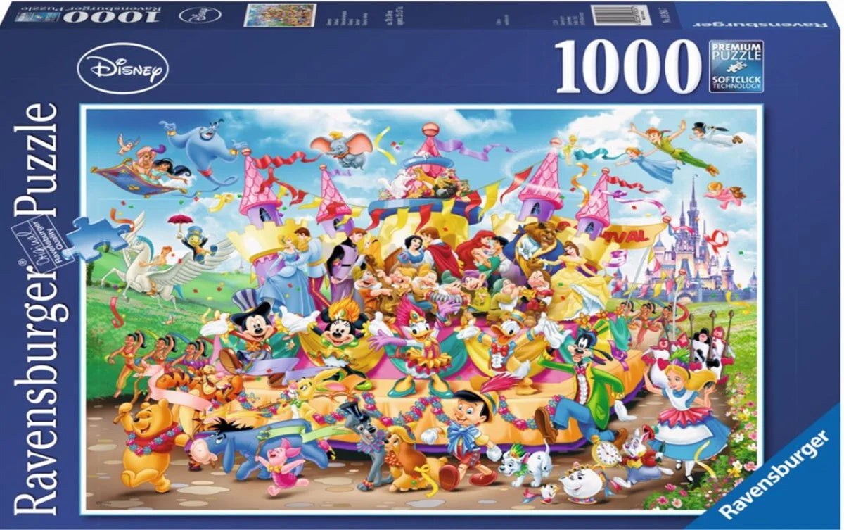 Ravensburger 1000 Parça Puzzle Walt Disney Carnival 193837 | Toysall