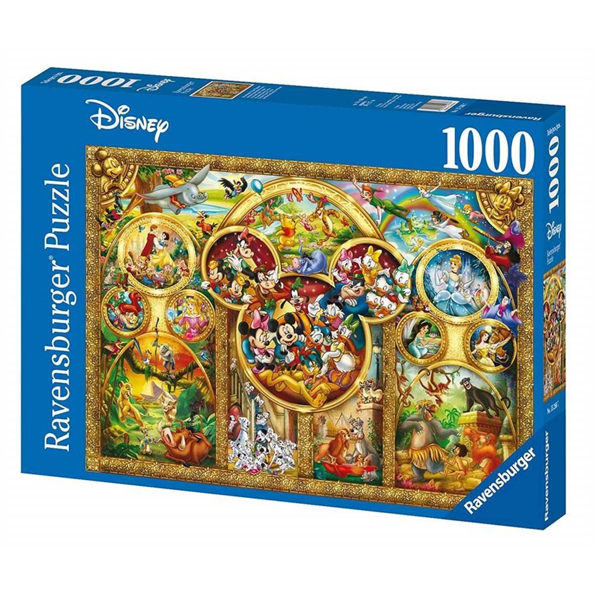 Ravensburger 1000 Parça Puzzle WD Themes 152667 | Toysall