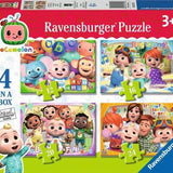 Ravensburger 12/16/20/24 Parça Puzzle Cocomelon 4 in Box 031139