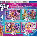 Ravensburger 12/16/20/24 Parça Puzzle My Little Pony 4 in Box 031214