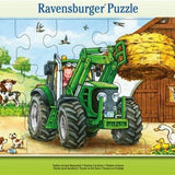 Ravensburger 15 Parça Puzzle Tractor on Farm 060443 | Toysall