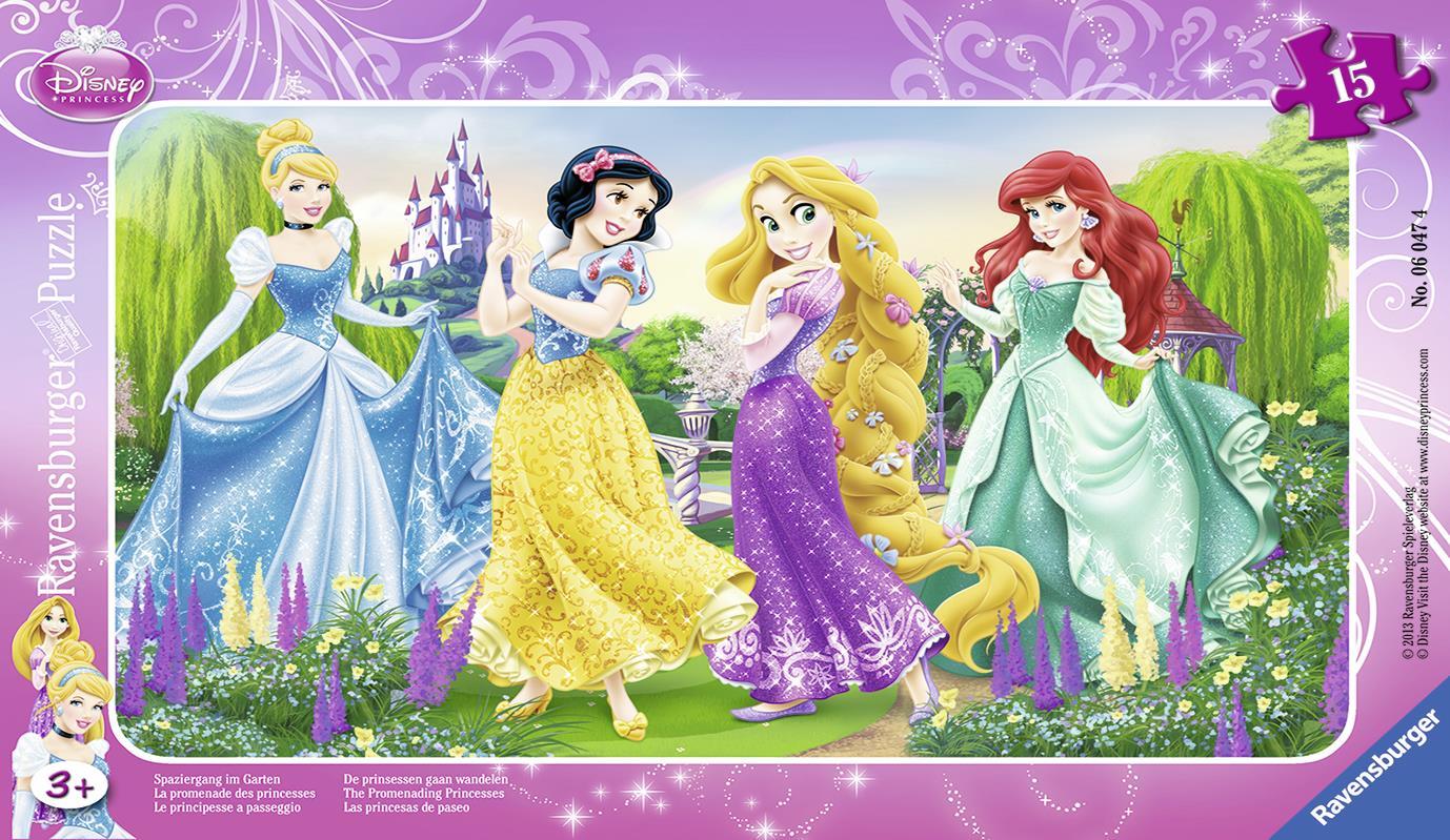 Ravensburger 15 Parçalı Küçük Çerçeveli Puzzle Walt Disney Prensesler 60474 | Toysall