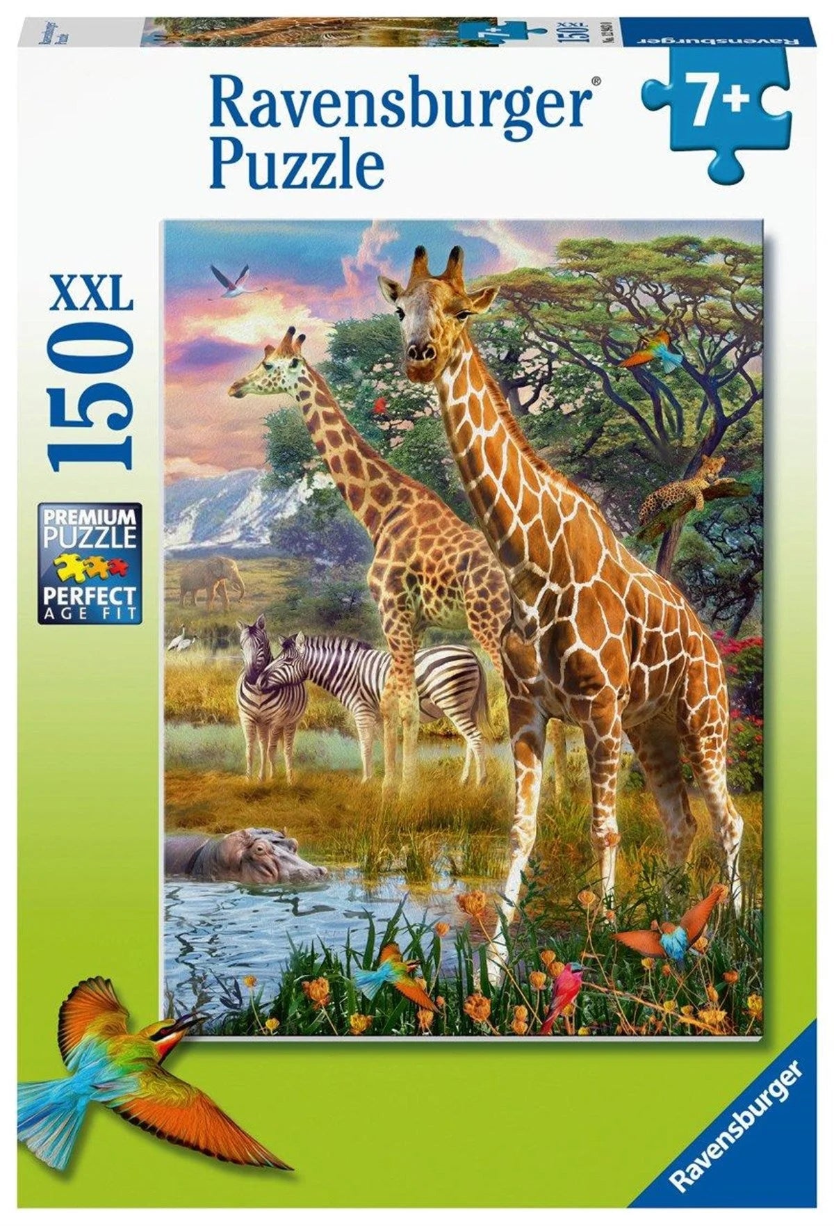 Ravensburger 150 Parça Puzzle Zürafalar 129430