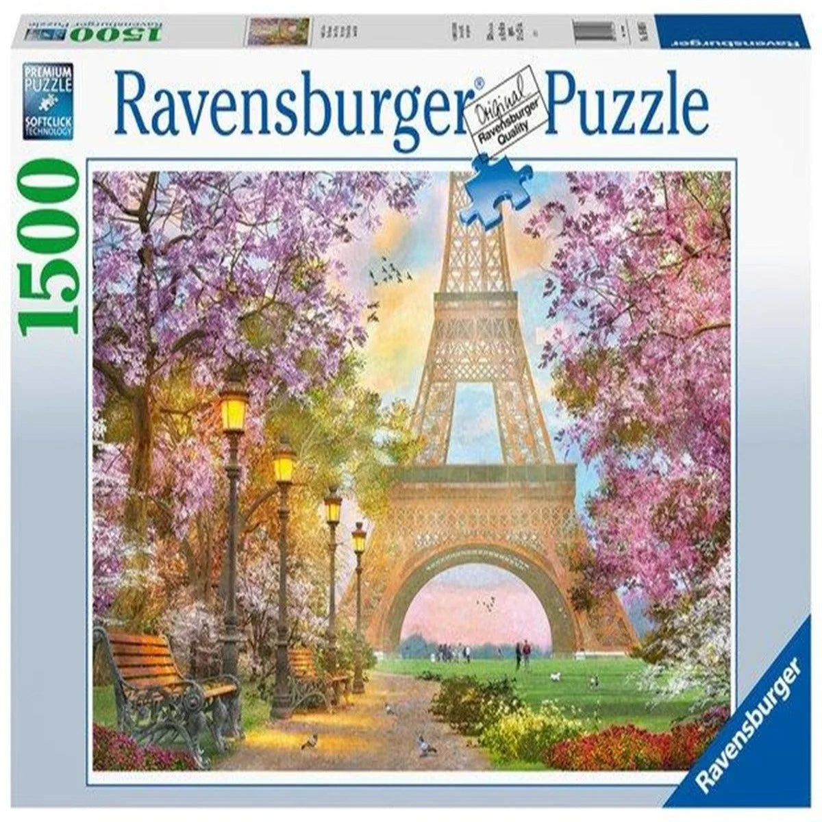 Ravensburger 1500 Parça Puzzle Paris Romance 160006 | Toysall