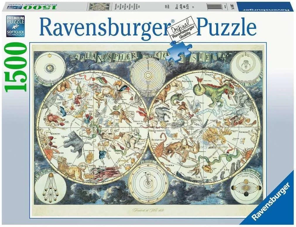 Ravensburger 1500 Parça Puzzle Tarihi Harita 163816 | Toysall