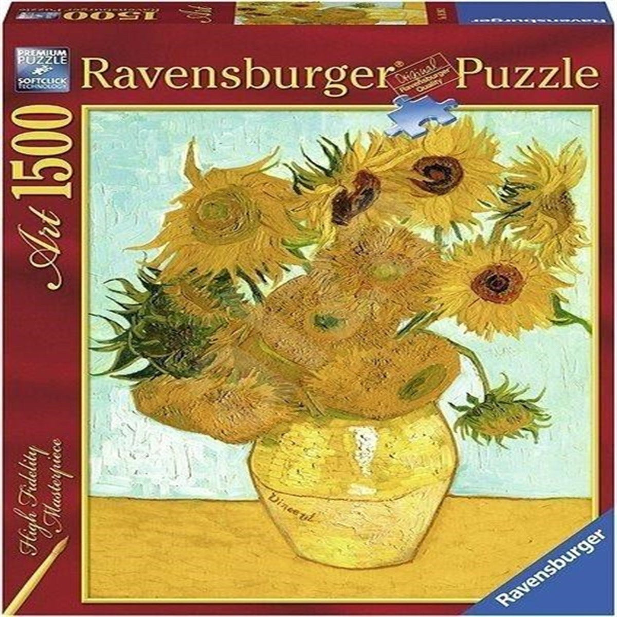 Ravensburger 1500 Parça Puzzle Van Gogh-Güneş Çiçekleri 162062 | Toysall