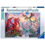 Ravensburger 2000 Parça Puzzle Ejderhalar 167173