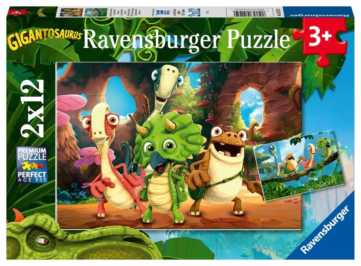 Ravensburger 2x12 Parça Dino Dostlar 051250 | Toysall