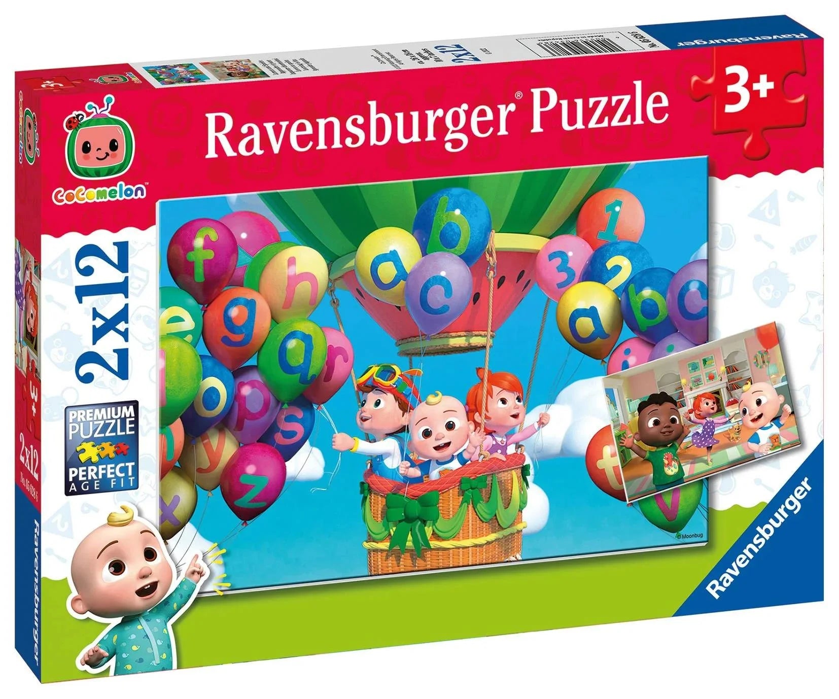 Ravensburger 2x12 Parça Puzzle Cocomelon 056286 | Toysall