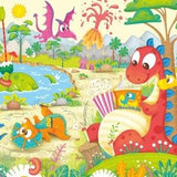 Ravensburger 2x12 Parça Puzzle Dino Dostlar 052462