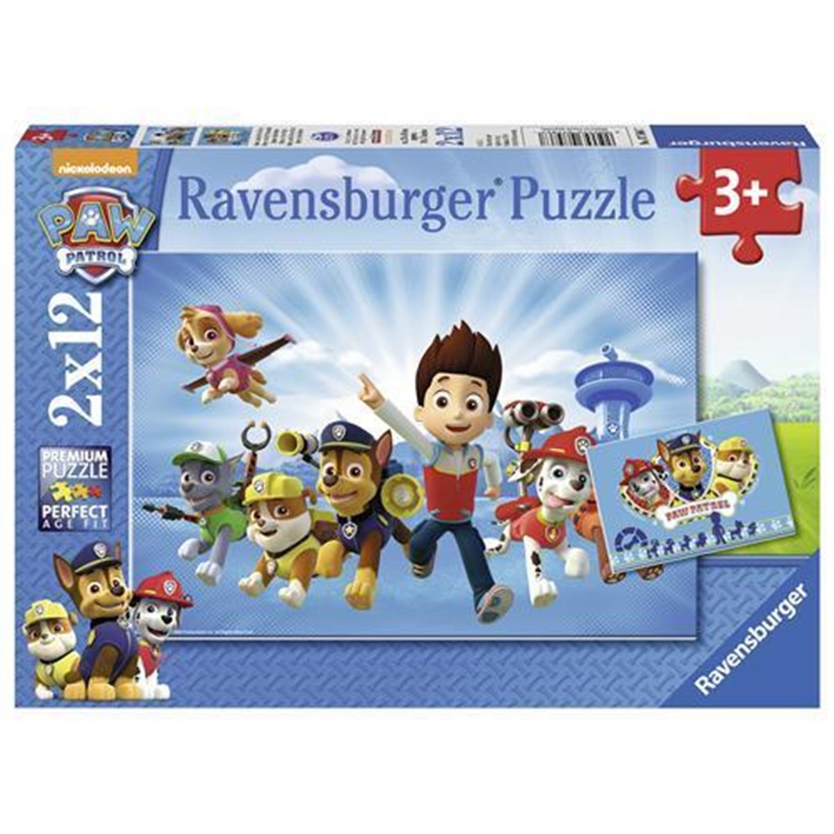 Ravensburger 2x12 Parça Puzzle Paw Patrol 075867 | Toysall