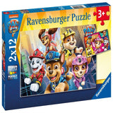 Ravensburger 2x12 Parça Puzzle Paw Petrol 051519