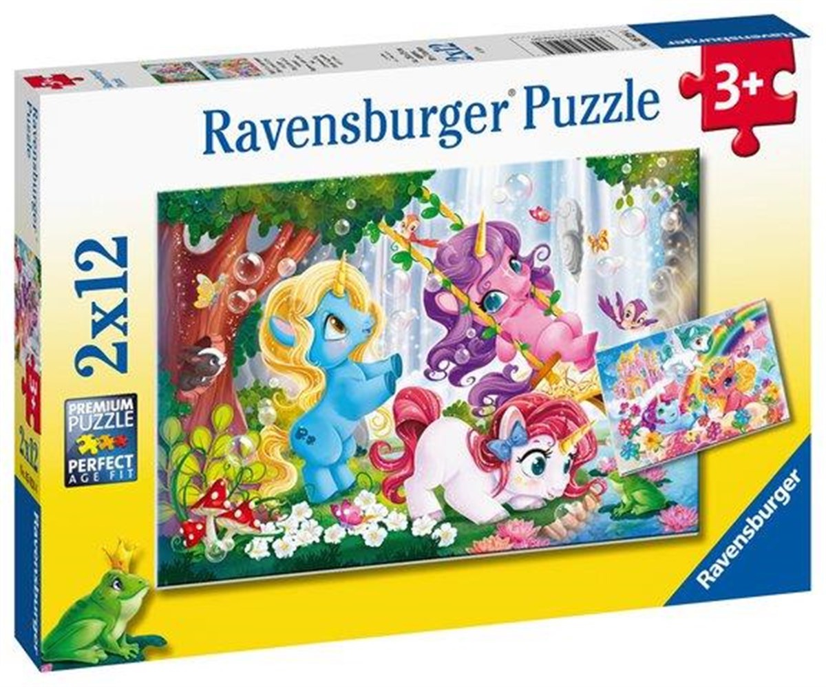 Ravensburger 2x12 Parça Puzzle Unicorn 050284 | Toysall