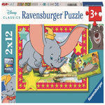 Ravensburger 2x12 Parça Puzzle Walt Disney Hayvanlar 055753 | Toysall