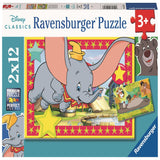 Ravensburger 2x12 Parça Puzzle Walt Disney Hayvanlar 055753