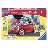Ravensburger 2x12 Parça Puzzle Walt Disney Mickey 075652