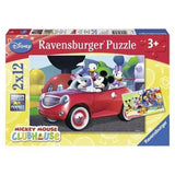 Ravensburger 2x12 Parça Puzzle Walt Disney Mickey 075652 | Toysall