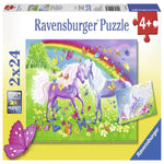 Ravensburger 2x24 Parça Puzzle Gökkuşağı Atları 091935 | Toysall