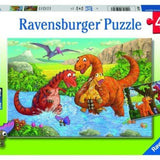 Ravensburger 2x24 Parça Puzzle Dinos 050307 | Toysall