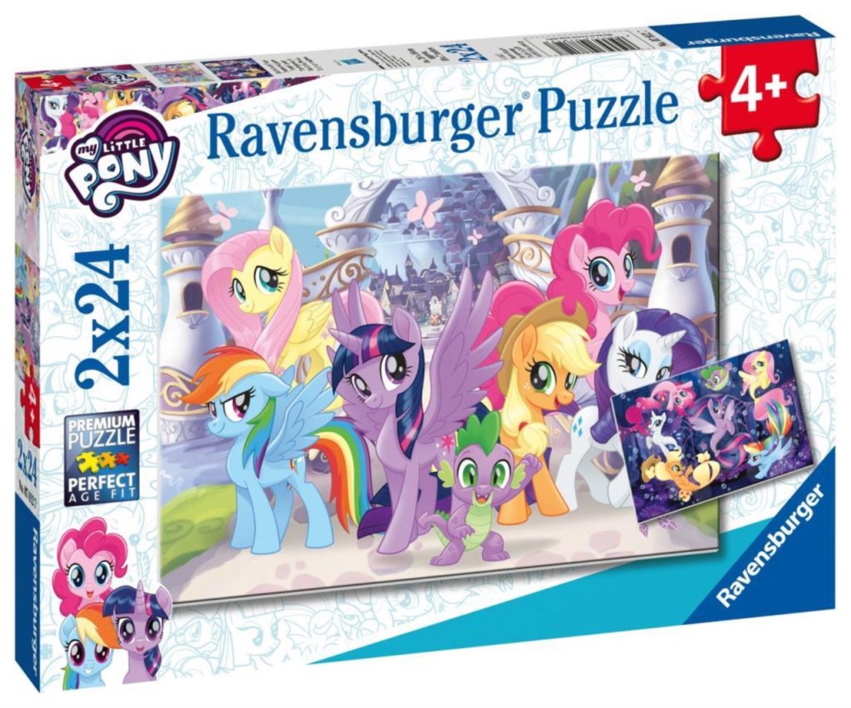 Ravensburger 2x24 Parça Puzzle My Little Pony 078127 | Toysall