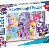 Ravensburger 2x24 Parça Puzzle My Little Pony 078127