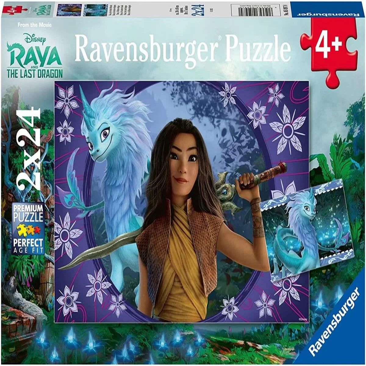 Ravensburger 2x24 Parça Puzzle Raya 050970 | Toysall