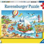 Ravensburger 2x24 Parça Puzzle Seaside Holiday 078295 | Toysall