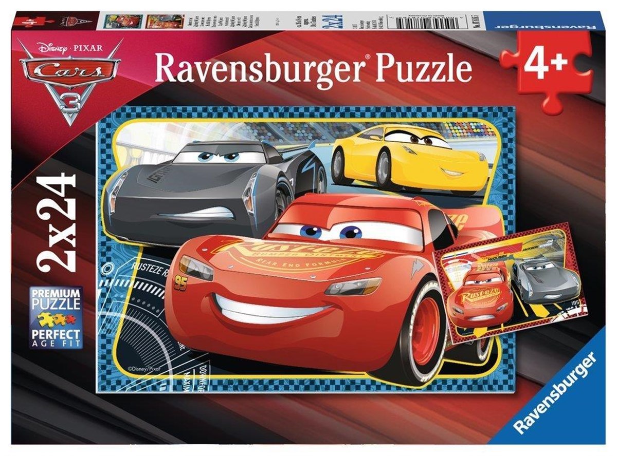 Ravensburger 2x24 Parça Puzzle Walt Disney Cars 078165 | Toysall