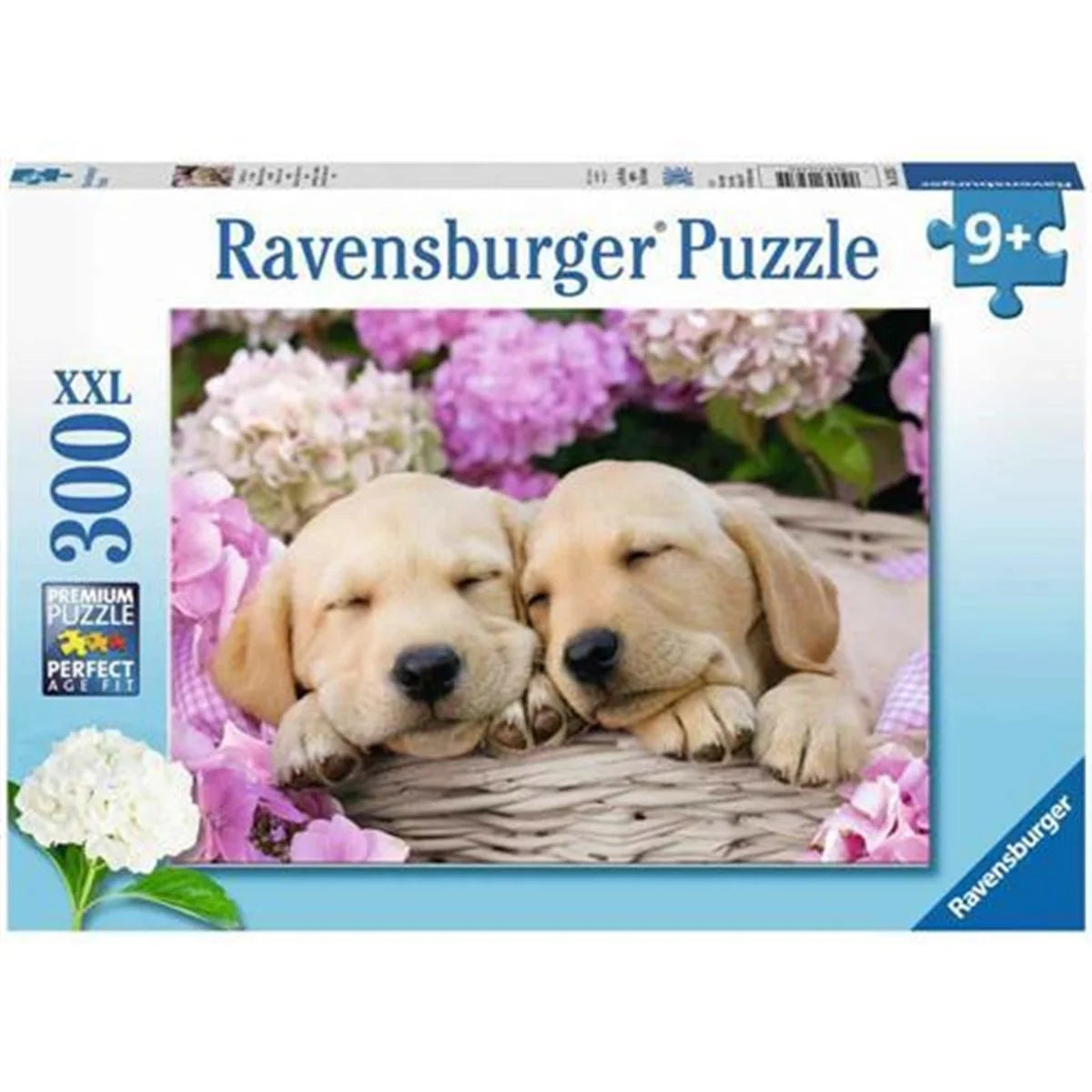 Ravensburger 300 Parça Puzzle Sepetteki Tatlı Köpekler 132355 | Toysall