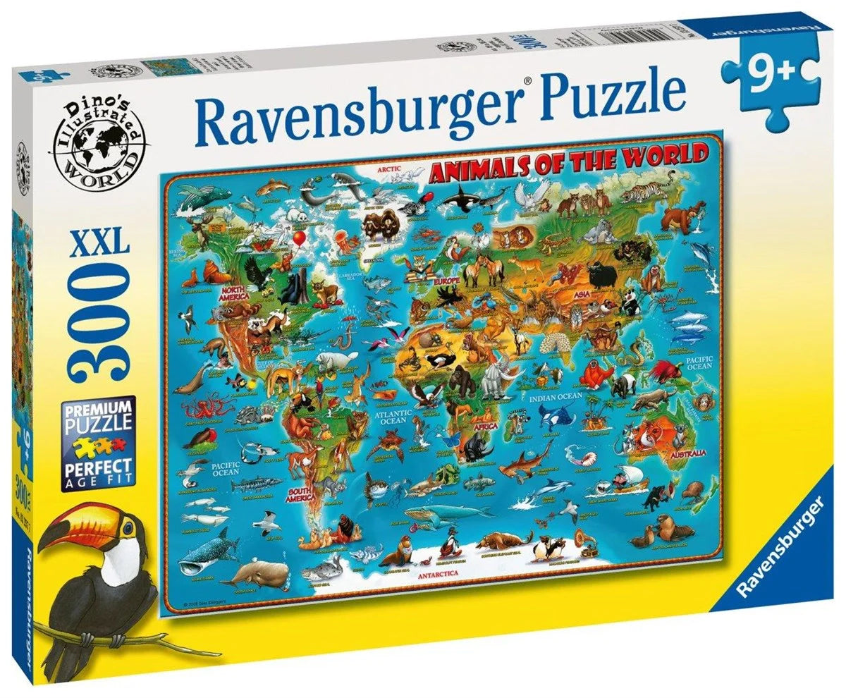 Ravensburger 300 Parça Puzzle Hayvanların Dünyası 132577 | Toysall