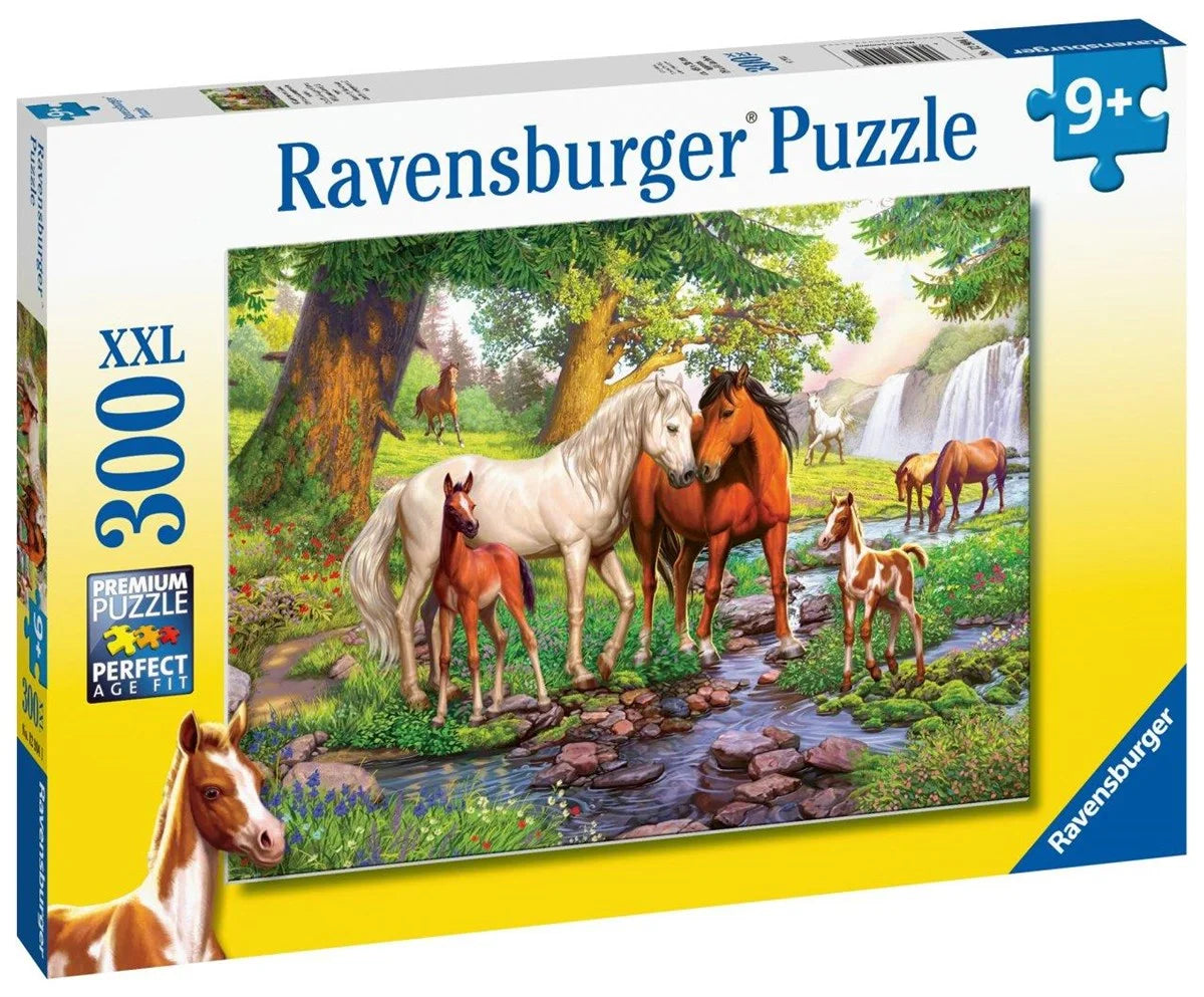 Ravensburger 300 Parça Puzzle Nehirde Atlar 129041 | Toysall