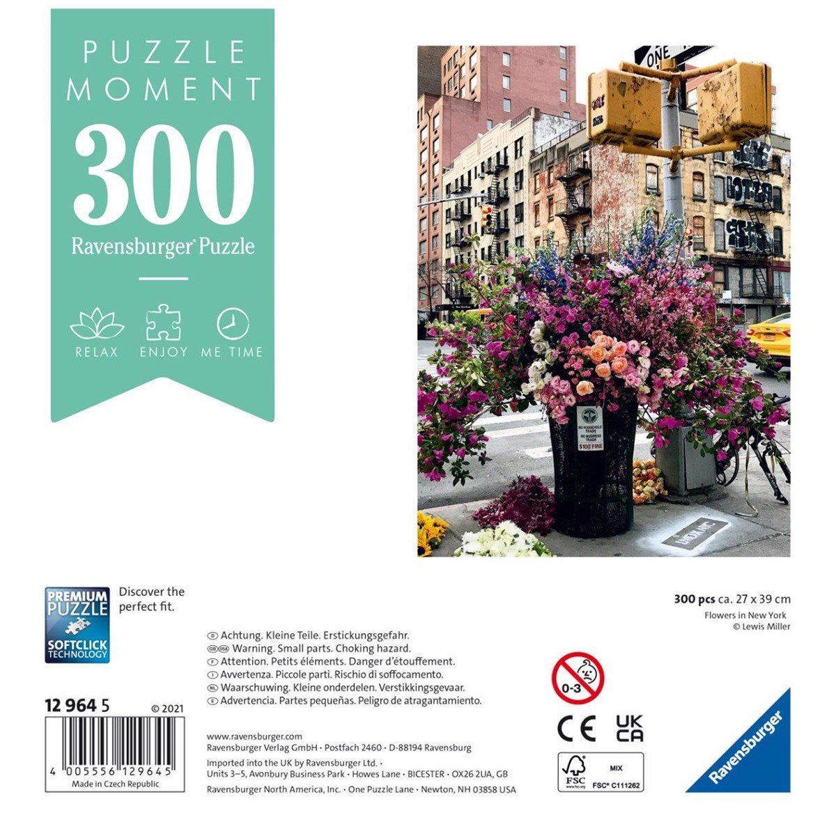Ravensburger 300 Parça Puzzle NY Çiçekleri 129645 | Toysall