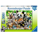 Ravensburger 300 Parça Puzzle Vahşi Yaşam Selfie'si 128938