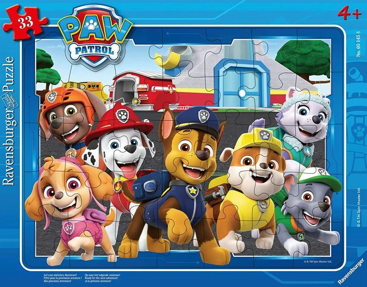 Ravensburger 33 Parça Büyük Çerçeveli Puzzle Paw Patrol 051458 | Toysall