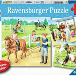 Ravensburger 3x49 Parça Puzzle Ahırda Bir Gün 51298 | Toysall