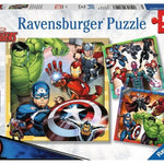 Ravensburger 3x49 Parça Puzzle Avengers 080403 | Toysall