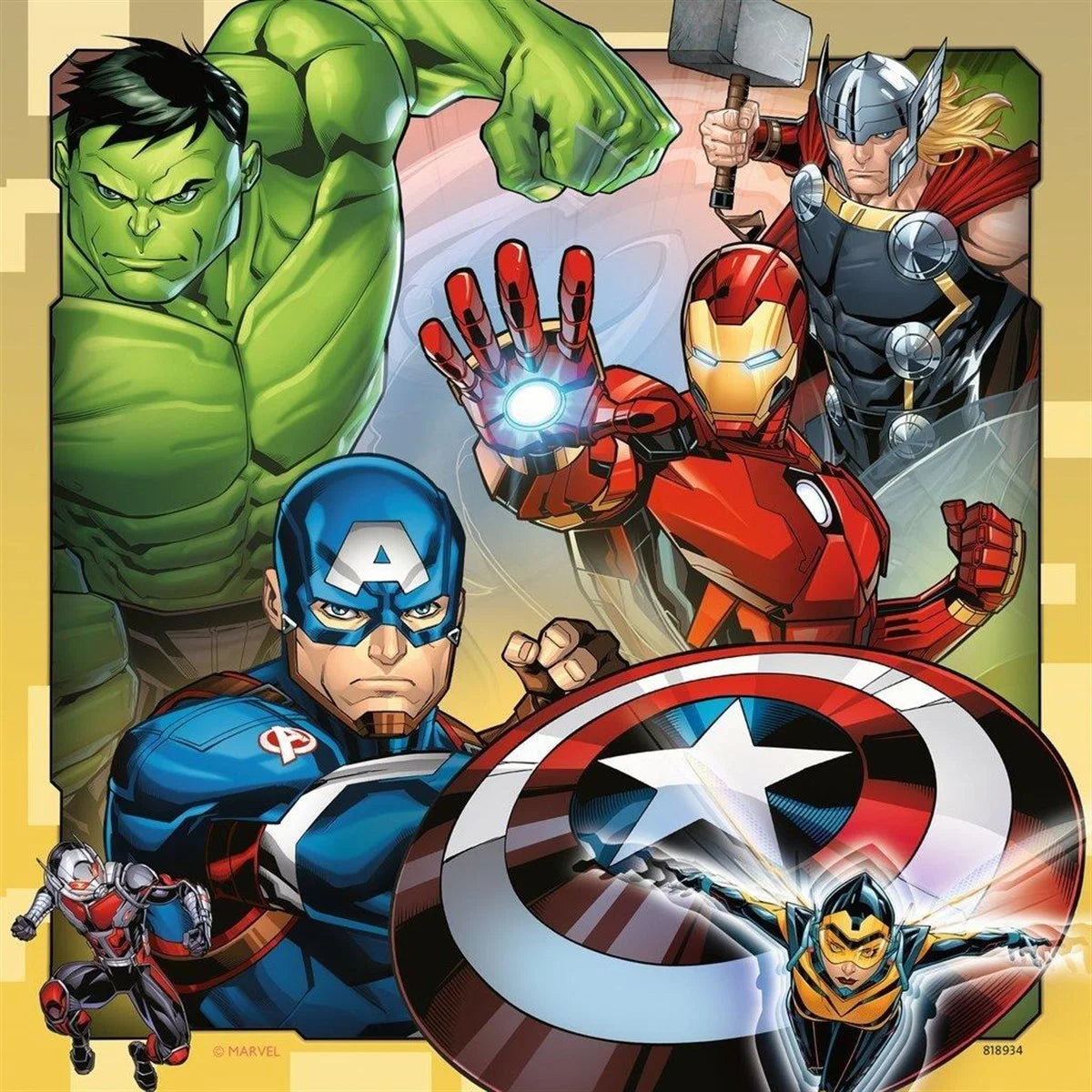 Ravensburger 3x49 Parça Puzzle Avengers 080403 | Toysall