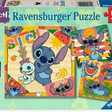 Ravensburger 3x49 Parça Puzzle Disney Stitch 120041146
