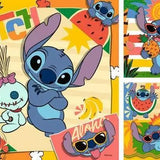 Ravensburger 3x49 Parça Puzzle Disney Stitch 120041146