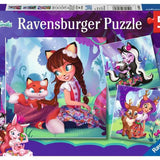 Ravensburger 3x49 Parça Puzzle Enchantimals 080618