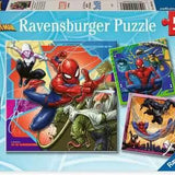 Ravensburger 3x49 Parça Puzzle Marvel Spider Man 120041153