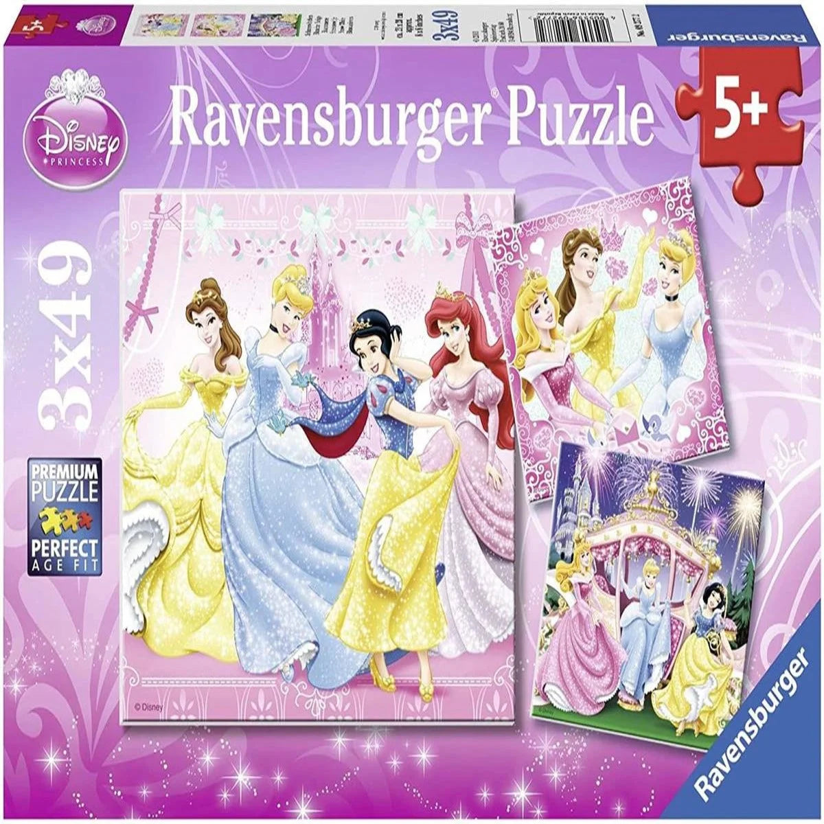 Ravensburger 3x49 Parça Puzzle Pamuk Prenses 092772 | Toysall