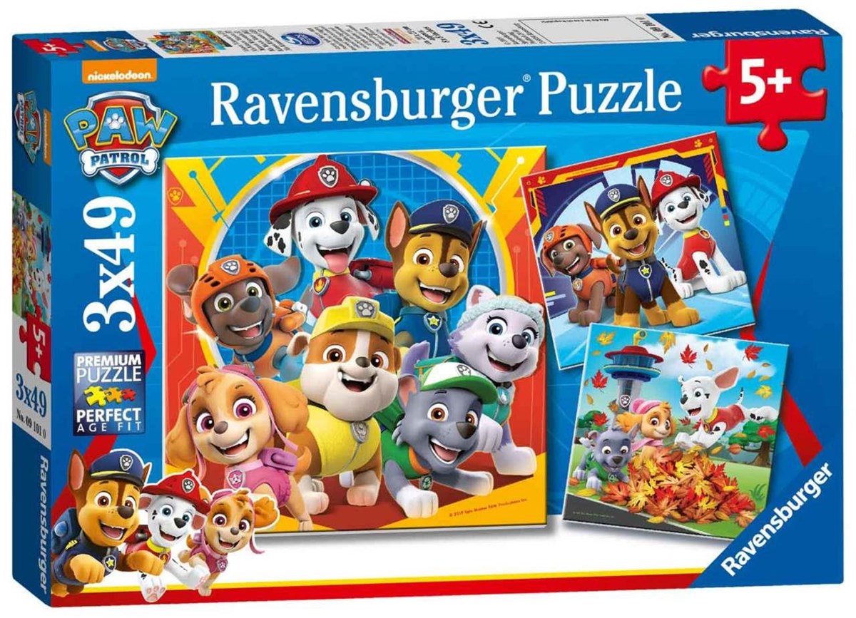 Ravensburger 3x49 Parça Puzzle Paw Patrol 050482 | Toysall