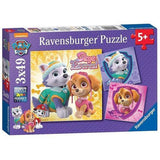 Ravensburger 3x49 Parça Puzzle PP Skye 080083
