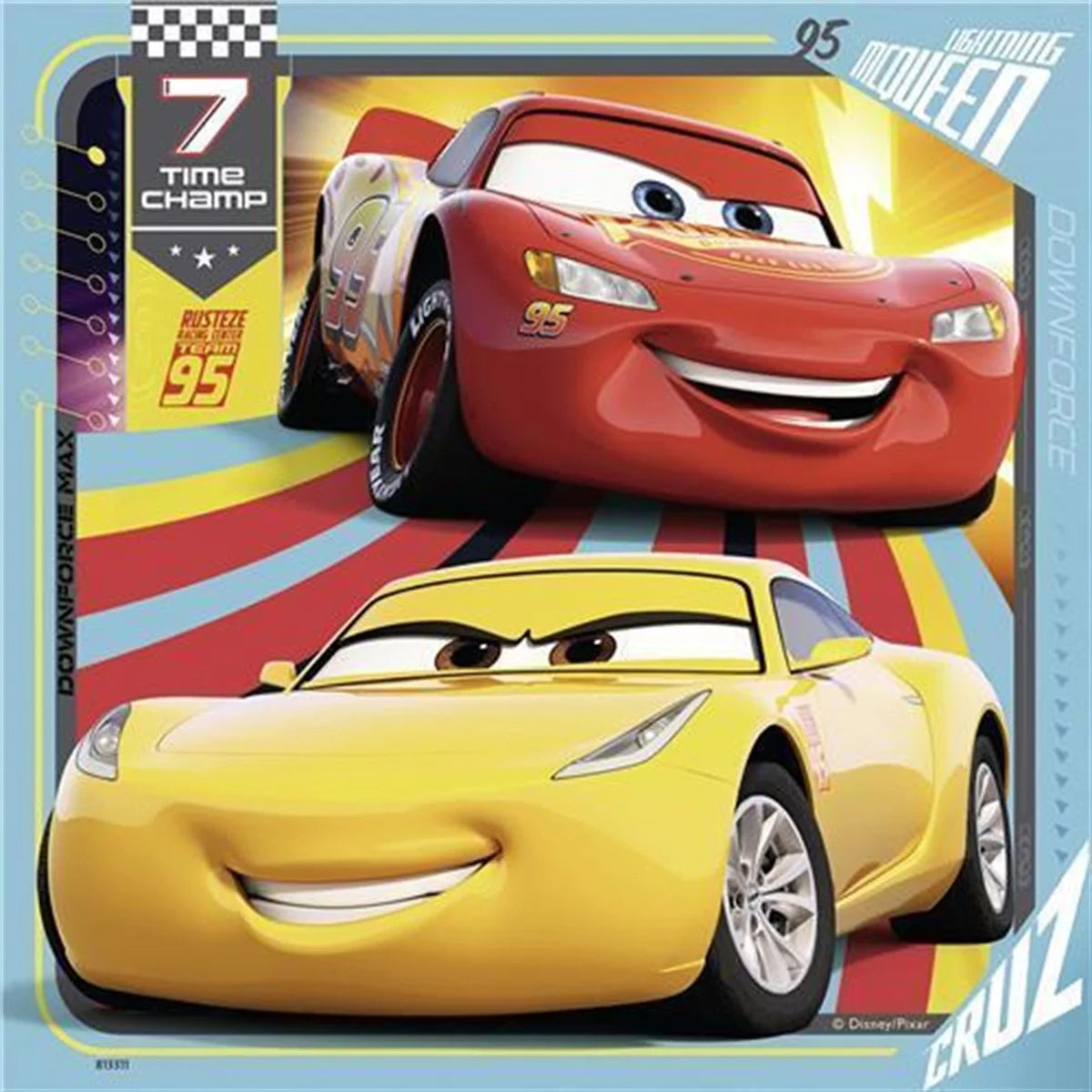 Ravensburger 3x49 Parça Puzzle Walt Disney Cars 3 080151 | Toysall